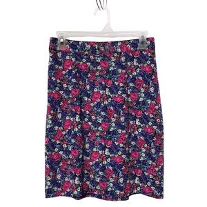 Wrapper Vintage Floral Cottage Core Mini Skirt Size 11/12